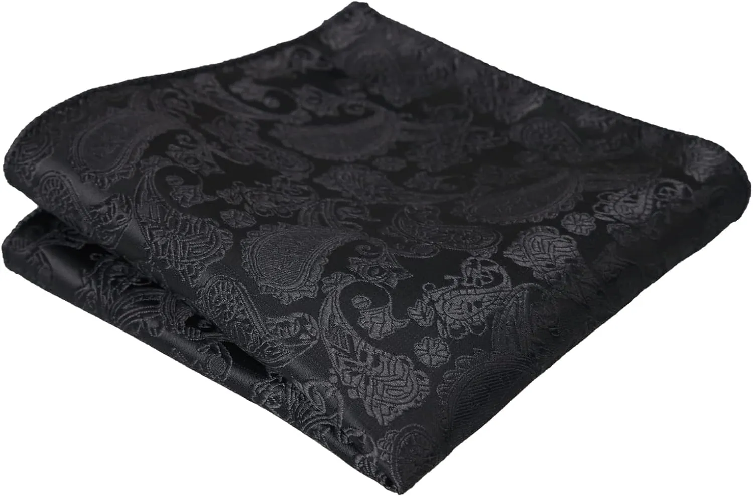 Alizeal Mens Paisley Bow Tie, Pocket Square, Cufflinks Set