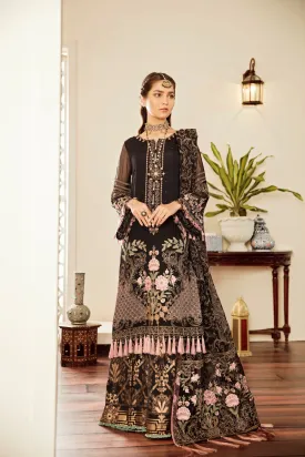 Flossie Embroidered Chiffon Collection – Safeera Vol-5 – Concettina