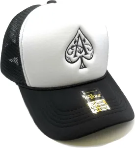 Hat Zone Mens and Womans Mesh Trucker Snapback (Curved Brim)