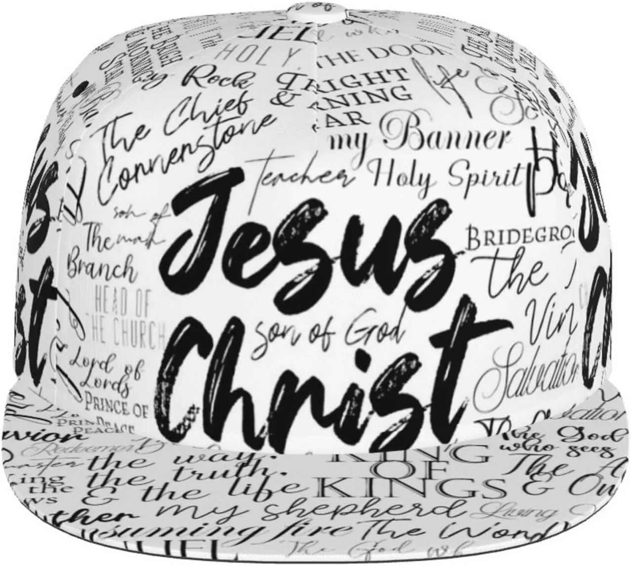 Jesus Baseball Cap for Men Women Adjustable Trucker Hat for Running Sports Hiking Beach