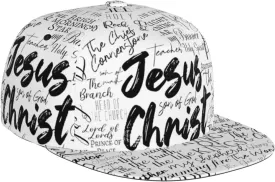 Jesus Baseball Cap for Men Women Adjustable Trucker Hat for Running Sports Hiking Beach