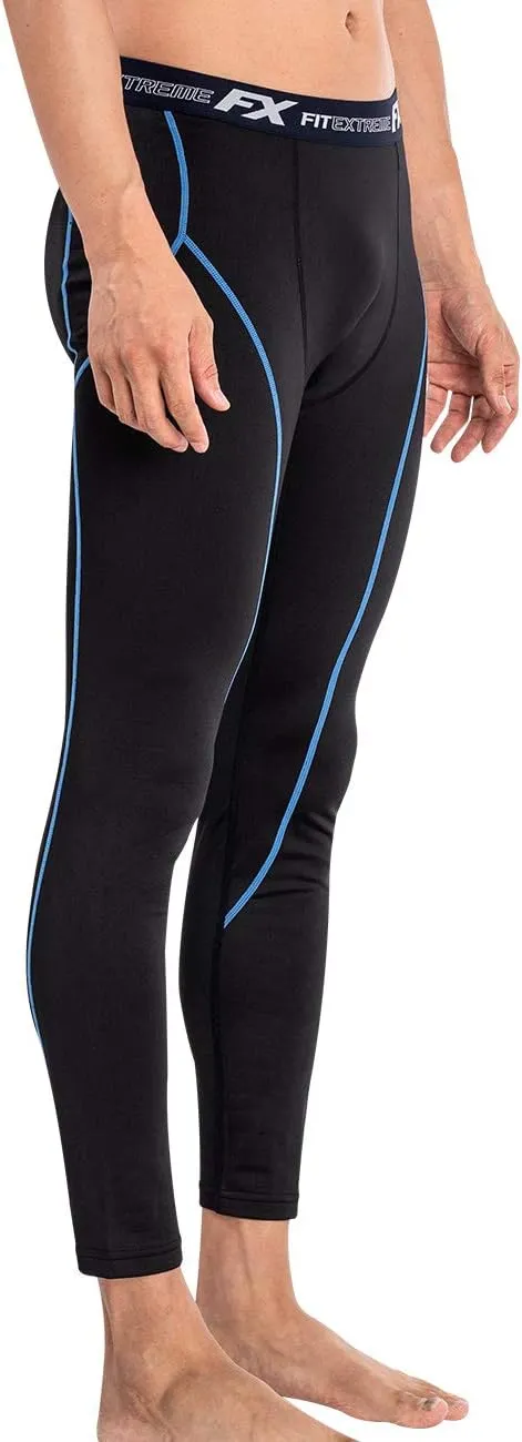 MAXHEAT Mens Thermal Underwear Pants Long Johns Bottom with Fleece Lined