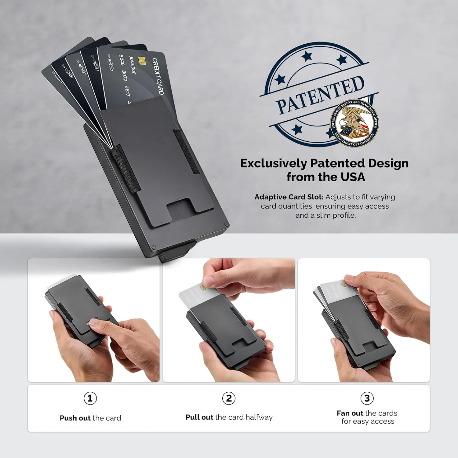 Mens Wallet Credit Card Holder