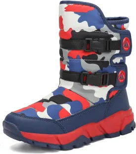 Mishansha Kids Snow Boots for Boys Girls Winter Boot Waterproof Warm Anti-Slip Cold Weather Shoes (Toddler/Little Kid/Big Kid)