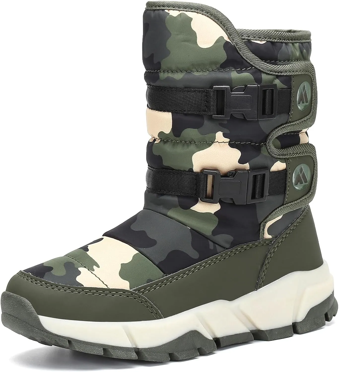 Mishansha Kids Snow Boots for Boys Girls Winter Boot Waterproof Warm Anti-Slip Cold Weather Shoes (Toddler/Little Kid/Big Kid)