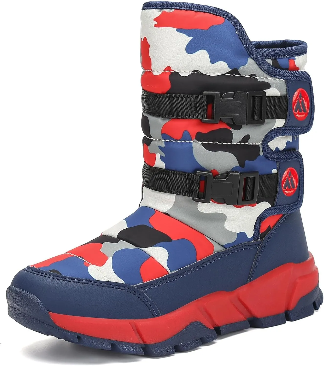 Mishansha Kids Snow Boots for Boys Girls Winter Boot Waterproof Warm Anti-Slip Cold Weather Shoes (Toddler/Little Kid/Big Kid)