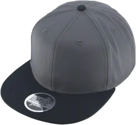 Premium Plain Cotton Twill Adjustable Flat Bill Snapback Hats Baseball Caps
