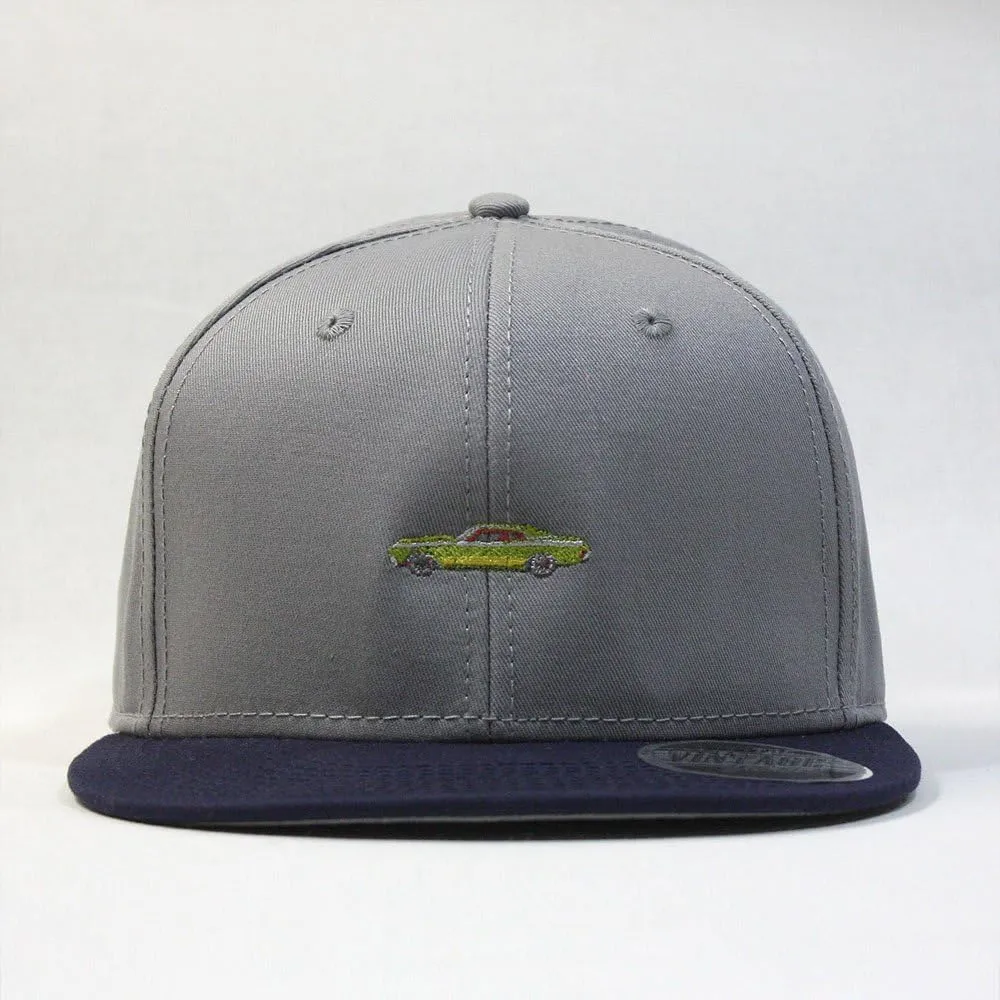 Premium Plain Cotton Twill Adjustable Flat Bill Snapback Hats Baseball Caps