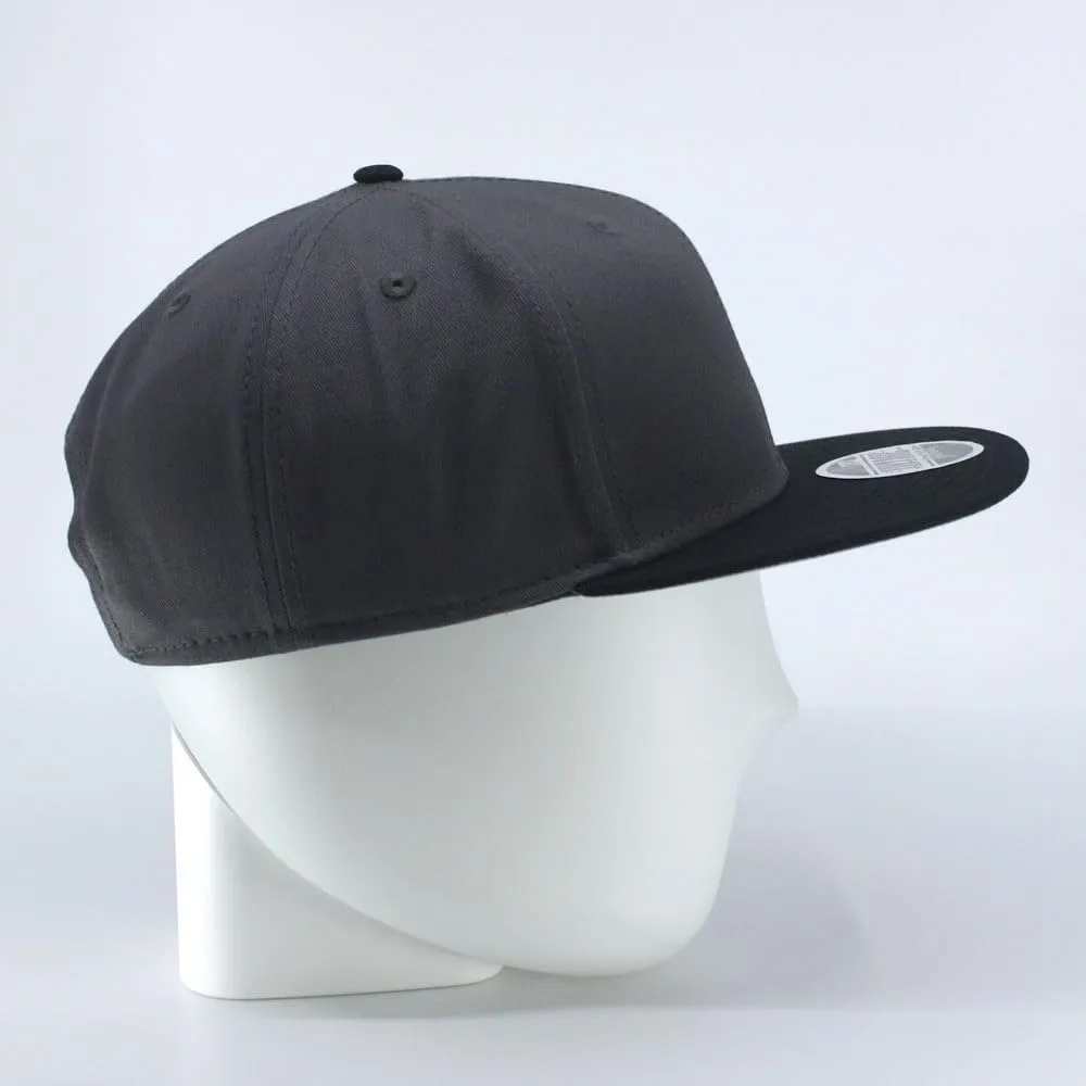 Premium Plain Cotton Twill Adjustable Flat Bill Snapback Hats Baseball Caps