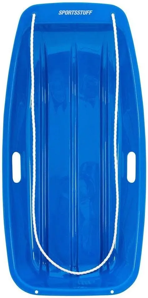 SportStuff Classic Sleds and Snow Discs - Kids Snow Sleds - Downhill Toboggans - Multiple Colors/Styles