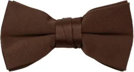 Spring Notion Boys' Pre-Tied Banded Satin Bow Tie, Optional Gift Box