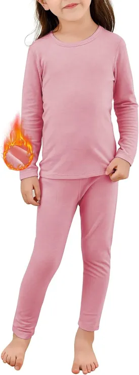 Thermal Underwear for Kids Toddler Winter Base Layer Long Johns Sets for Girls Boys